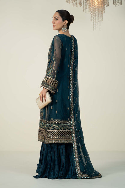 Maria b | Formal Wears | SF-W24-18 - Pakistani Designer Dress - by Maria B | Type: Formal - 100% Original at Saira Sultan