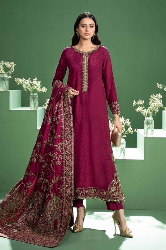 Maria b | Formal Wears | SF-W24-20 - Pakistani Designer Dress - by Maria B | Type: Formal - 100% Original at Saira Sultan