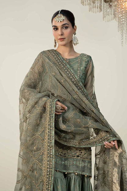 Maria B | Formal Wears | SF-W24-24 - Pakistani Designer Dress - by Maria B | Type: Formal - 100% Original at Saira Sultan