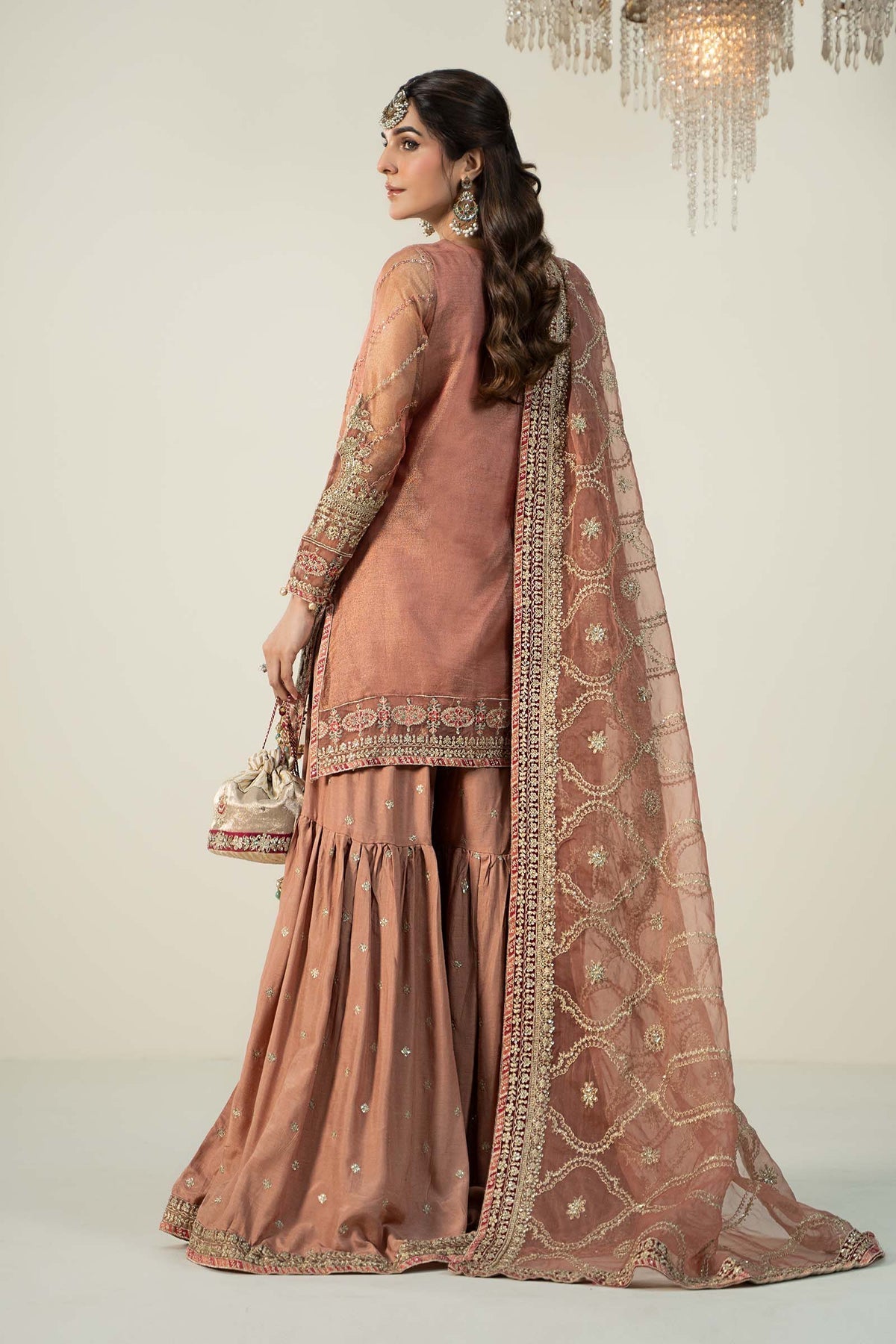 Maria B | Formal Wears | SF-W24-24 - Pakistani Designer Dress - by Maria B | Type: Formal - 100% Original at Saira Sultan