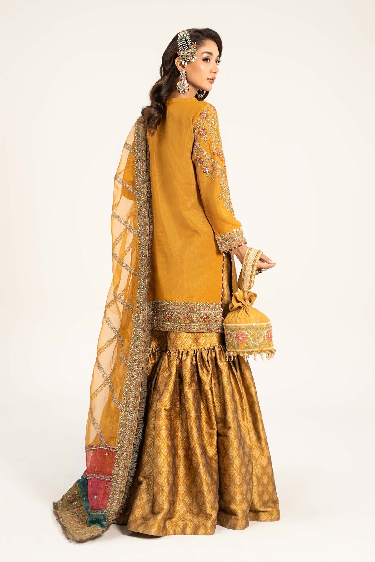 Maria b | Formal Wears | SF-W24-25 - Pakistani Designer Dress - by Maria B | Type: Formal - 100% Original at Saira Sultan
