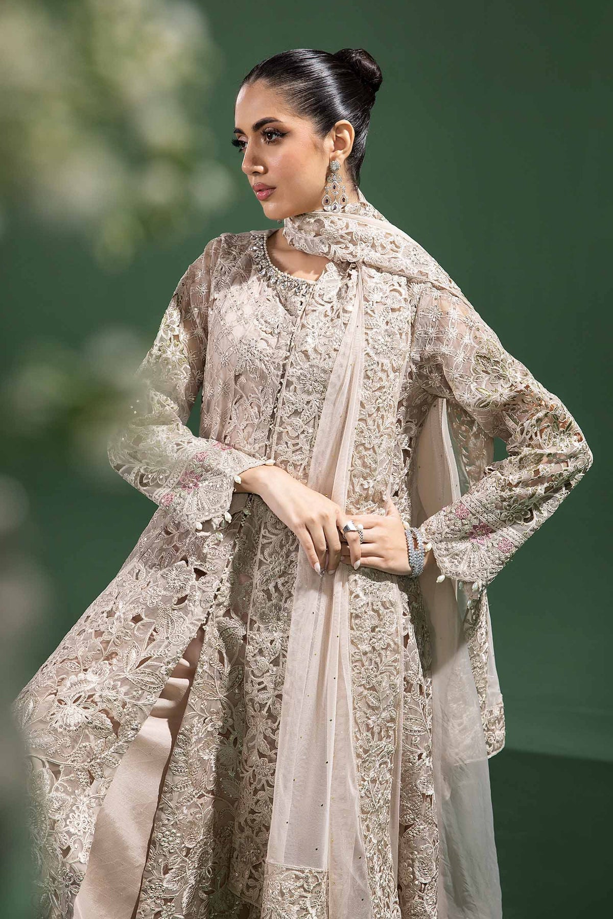Maria b | Formal Wears | SF-W24-46 - Pakistani Designer Dress - by Maria B | Type: Formal - 100% Original at Saira Sultan