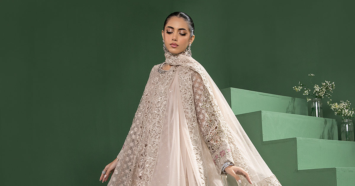 Maria b | Formal Wears | SF-W24-46 - Pakistani Designer Dress - by Maria B | Type: Formal - 100% Original at Saira Sultan