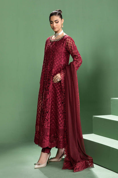 Maira B | Ready to Wear | SF-W24-46 L Maroon