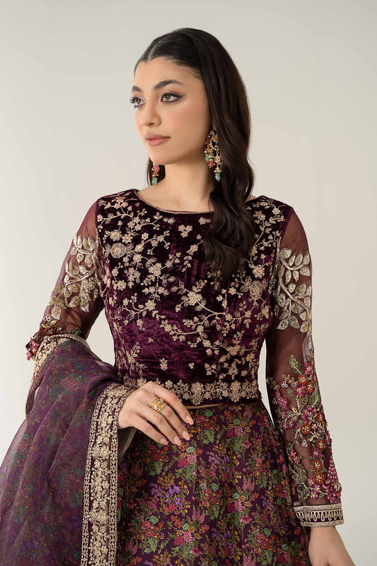 Maira B | Ready to Wear | SF-W24-50 XS Maroon