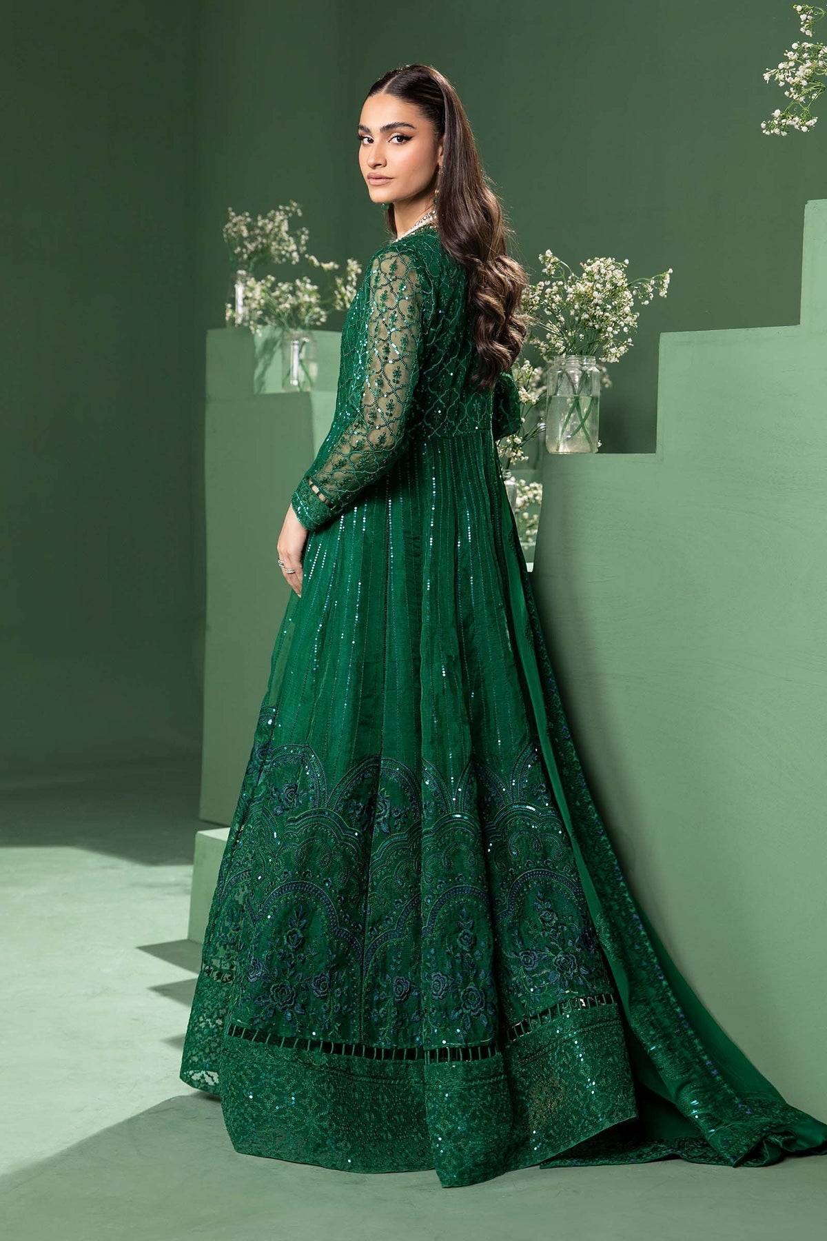 Maria b | Formal Wears | SF-W24-70 - Pakistani Designer Dress - by Maria B | Type: Formal - 100% Original at Saira Sultan