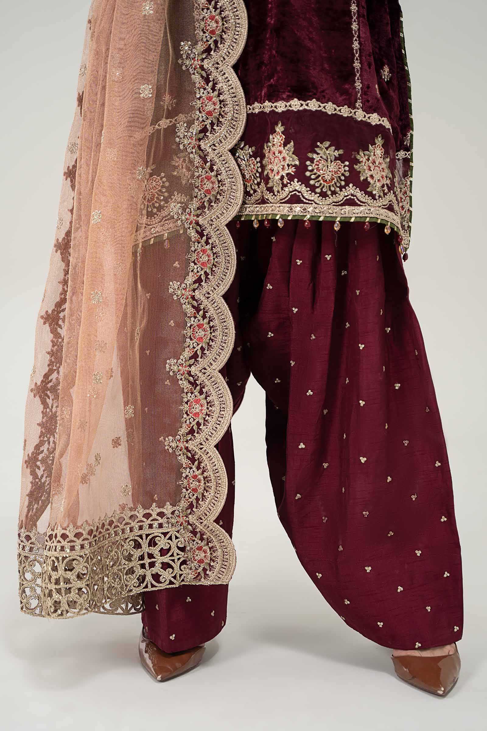 Maira B | Ready to Wear | SF-W24-80 M Maroon