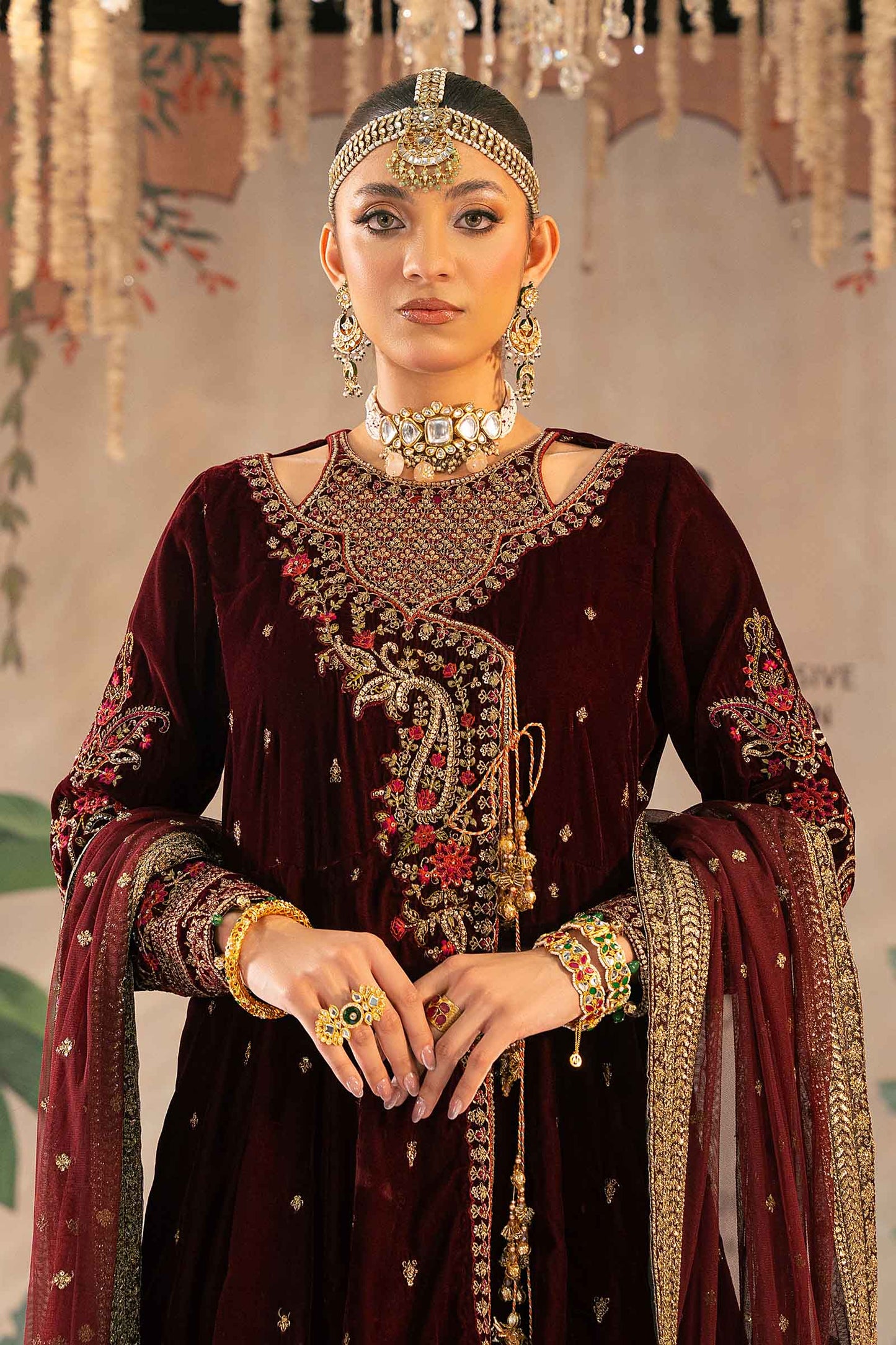 Maira B | Ready to Wear | SF-W24-02 S Maroon