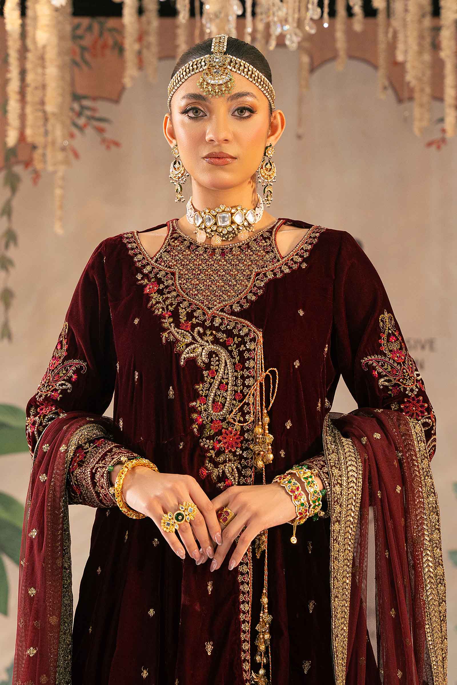 Maira B | Ready to Wear | SF-W24-02 S Maroon