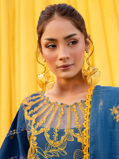 Parishay | Shangrila Summer Edit 25 | SHG - 01 XL Blue Lawn