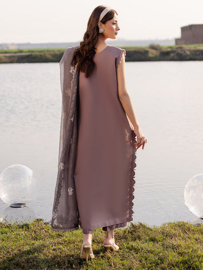 Parishay | Shangrila Summer Edit 25 | SHG - 02 S Taupe Lawn