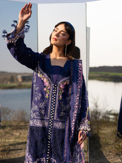 Parishay | Shangrila Summer Edit 25 | SHG - 05 M Dark Purple Lawn