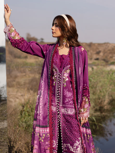 Parishay | Shangrila Summer Edit 25 | SHG - 06 XL Magenta Lawn