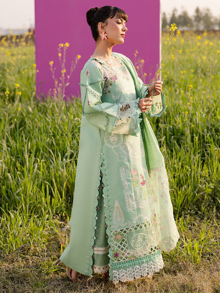 Parishay | Shangrila Summer Edit 25 | SHG - 07 L Aqua Blue Lawn