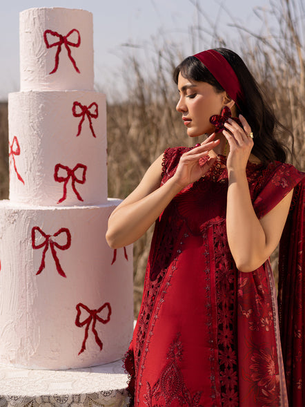 Parishay | Shangrila Summer Edit 25 | SHG - 12 XL Red Lawn