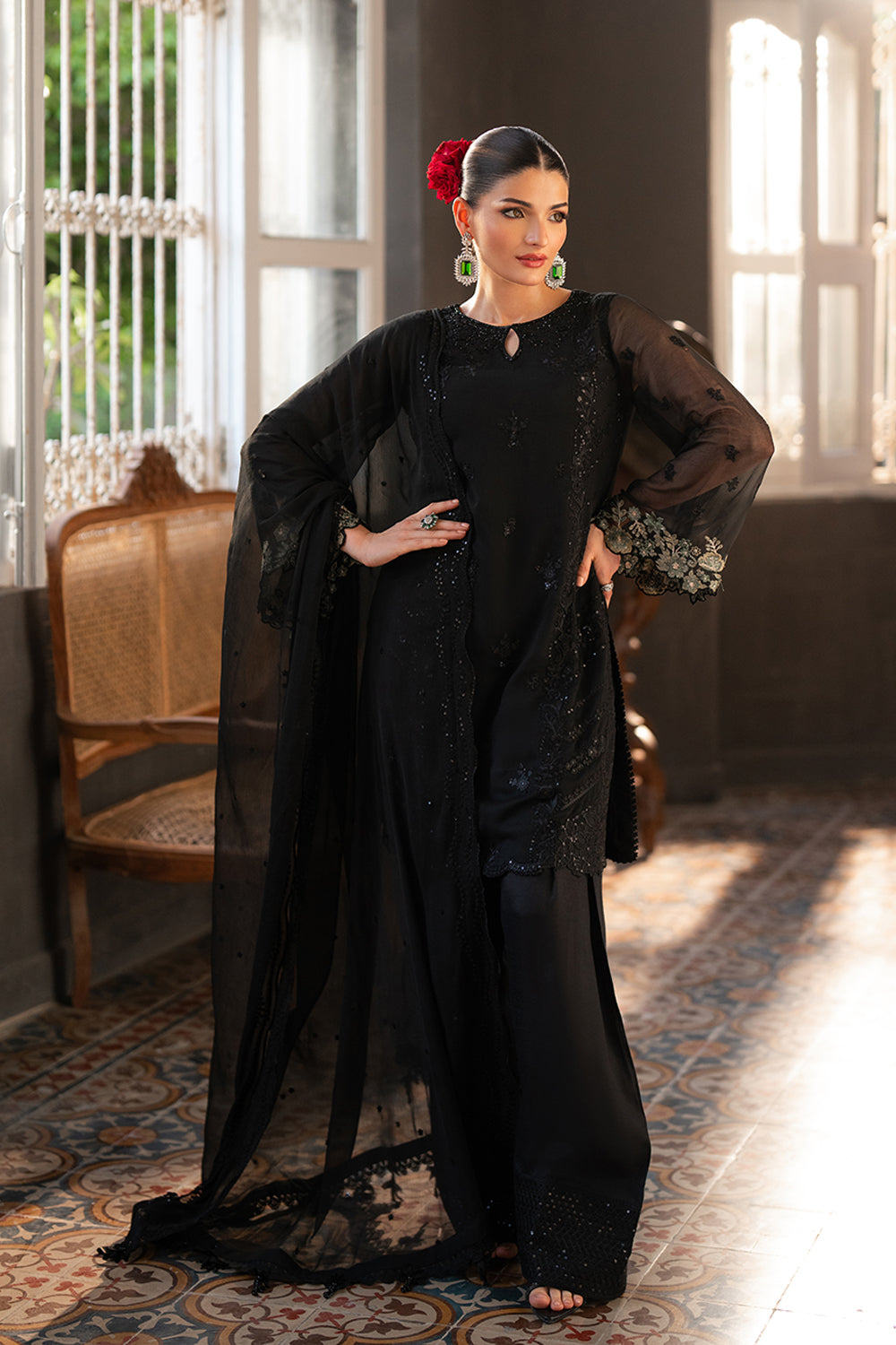 Azure | Ensembles | Shadowlit - Pakistani Designer Dress - by Azure - Type : Ladies Clothes - 100% Original at Saira Sultan