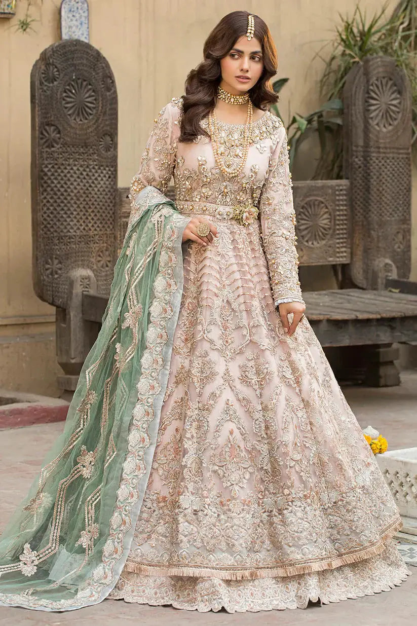Imrozia Premium | Handmade Bridals | SHMB-01 Saaz - Pakistani Designer Dress - by Imrozia Premium | Type: Bridal - 100% Original at Saira Sultan