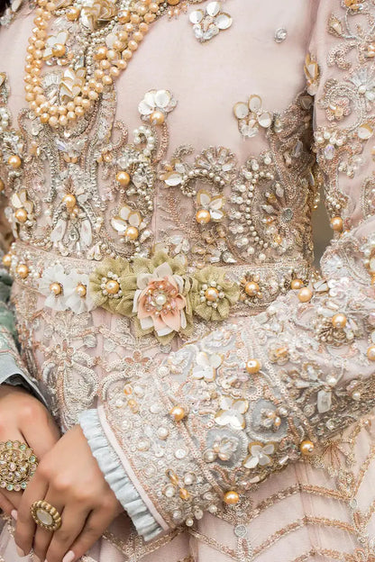 Imrozia Premium | Handmade Bridals | SHMB-01 Saaz - Pakistani Designer Dress - by Imrozia Premium | Type: Bridal - 100% Original at Saira Sultan
