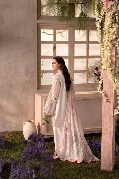 Sable Vogue | Luxury Formal 25 | SL-03-25-V1 S Off White Net