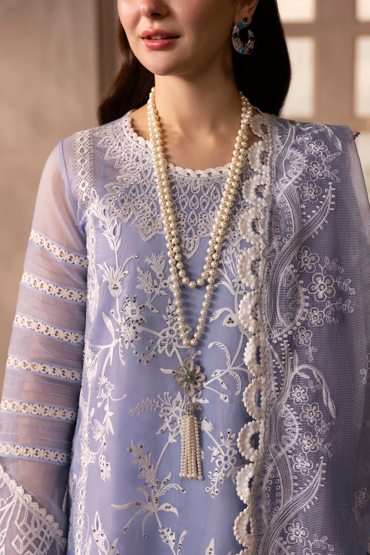 Sable Vogue | Luxury Formal 25 | SL-04-25-V1 M Light Lavender Net