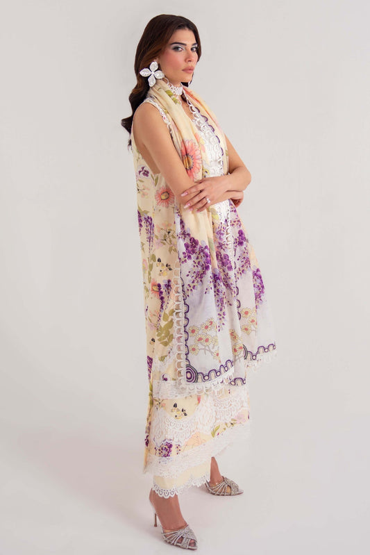 Sable Vogue | Luxury Lawn 25 | SL-05-25-V2 XS Beige Lawn