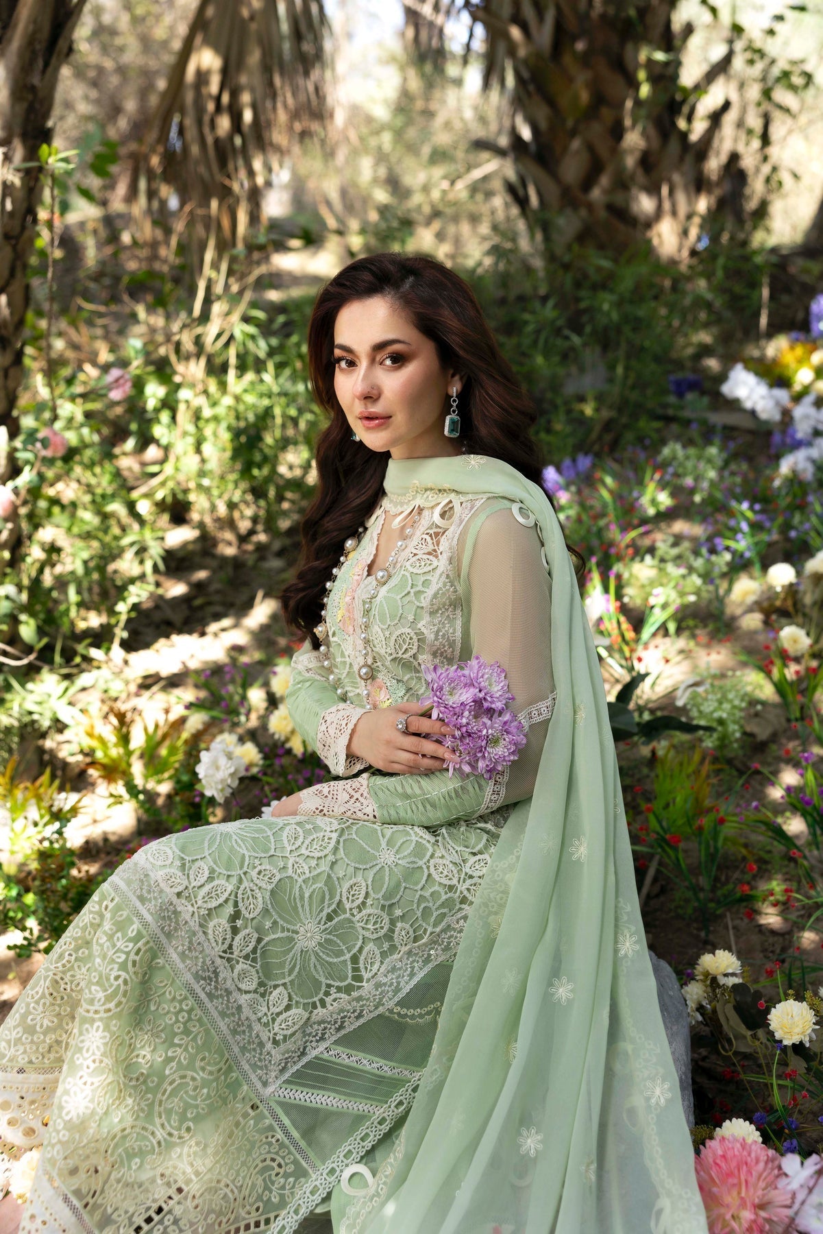 Sable Vogue | Luxury Formal 25 | SL-06-25-V1 XL Apple Green Net