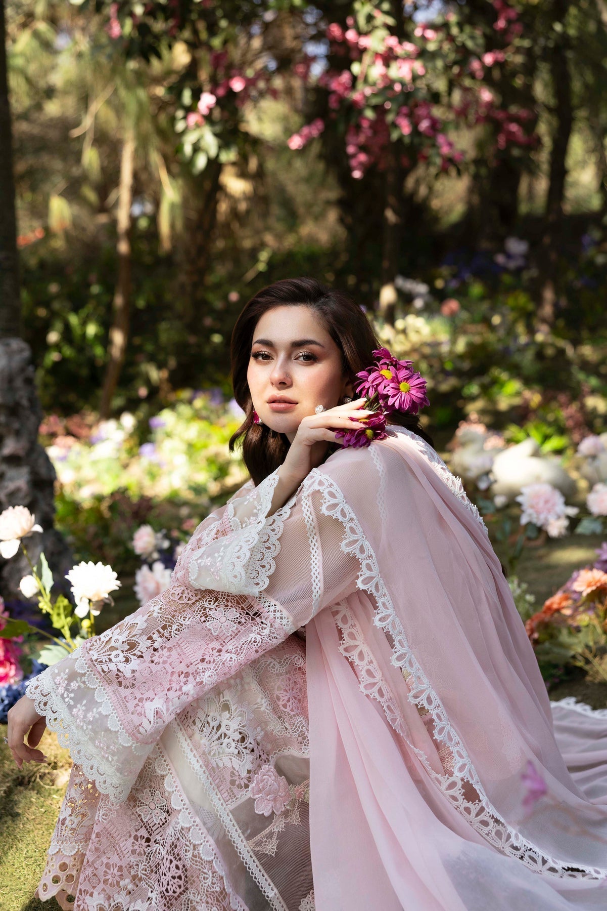 Sable Vogue | Luxury Formal 25 | SL-07-25-V1 L Pink Net