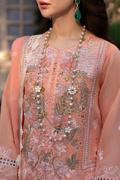 Sable Vogue | Luxury Formal 25 | SL-10-25-V1 M Peach Lawn