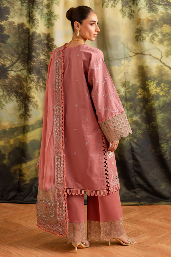 Marjjan | Guzel Lawn | SMC 207-B (Pink) - Pakistani Designer Dress - by Marjjan - Type : Ladies Clothes - 100% Original at Saira Sultan