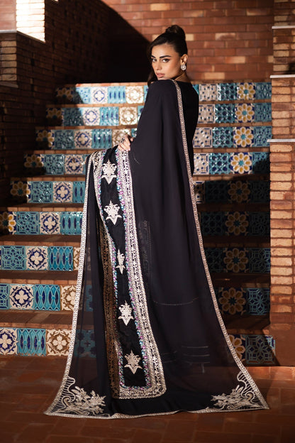 Imrozia Premium | Naya Luxury Eid Edit |SP-53 LAMIA S Black Lawn