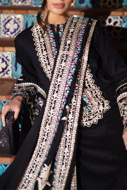 Imrozia Premium | Naya Luxury Eid Edit |SP-53 LAMIA M Black Lawn