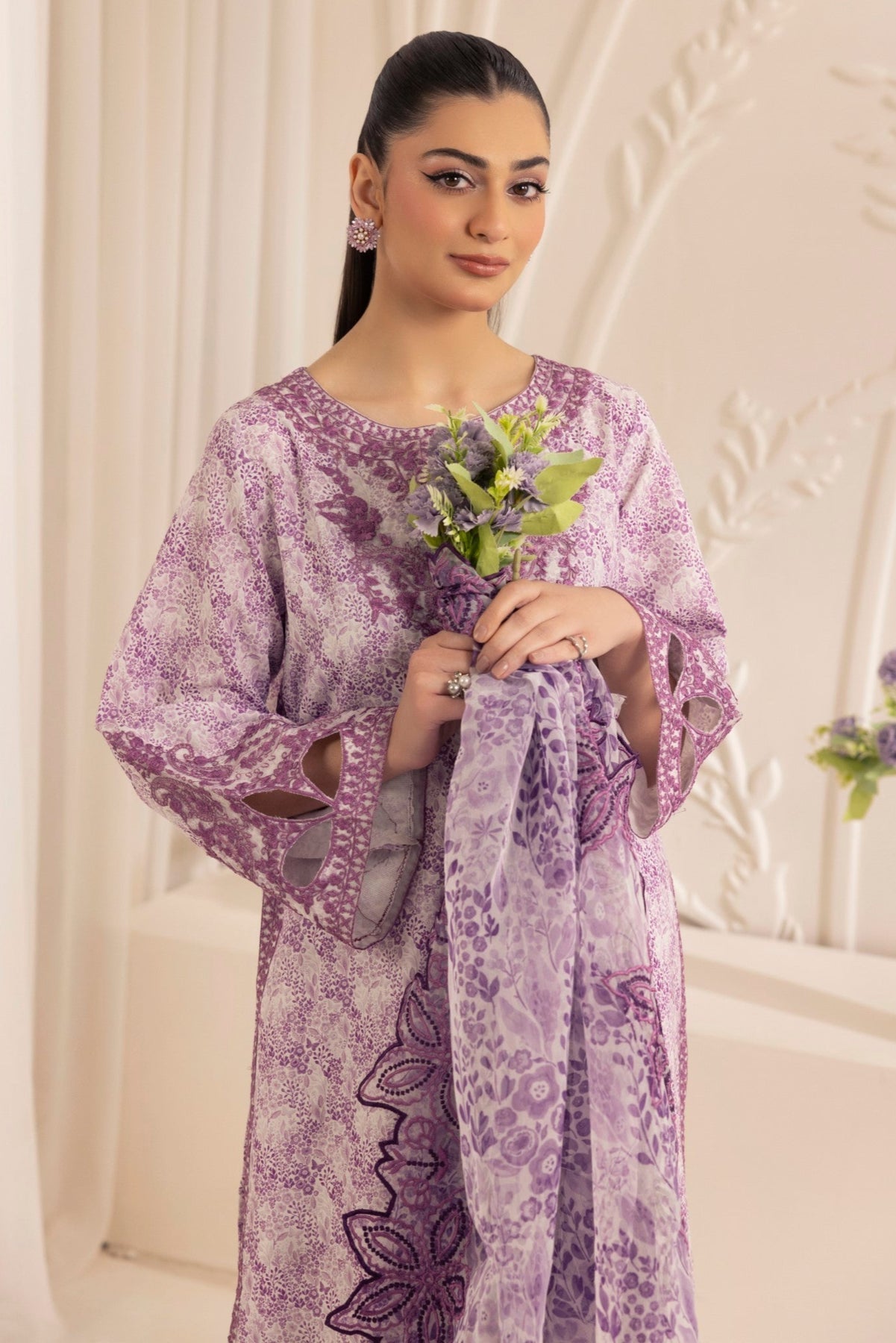 Mohagni | Tulip 25 | SPL-01 M Lilac Lava Silk