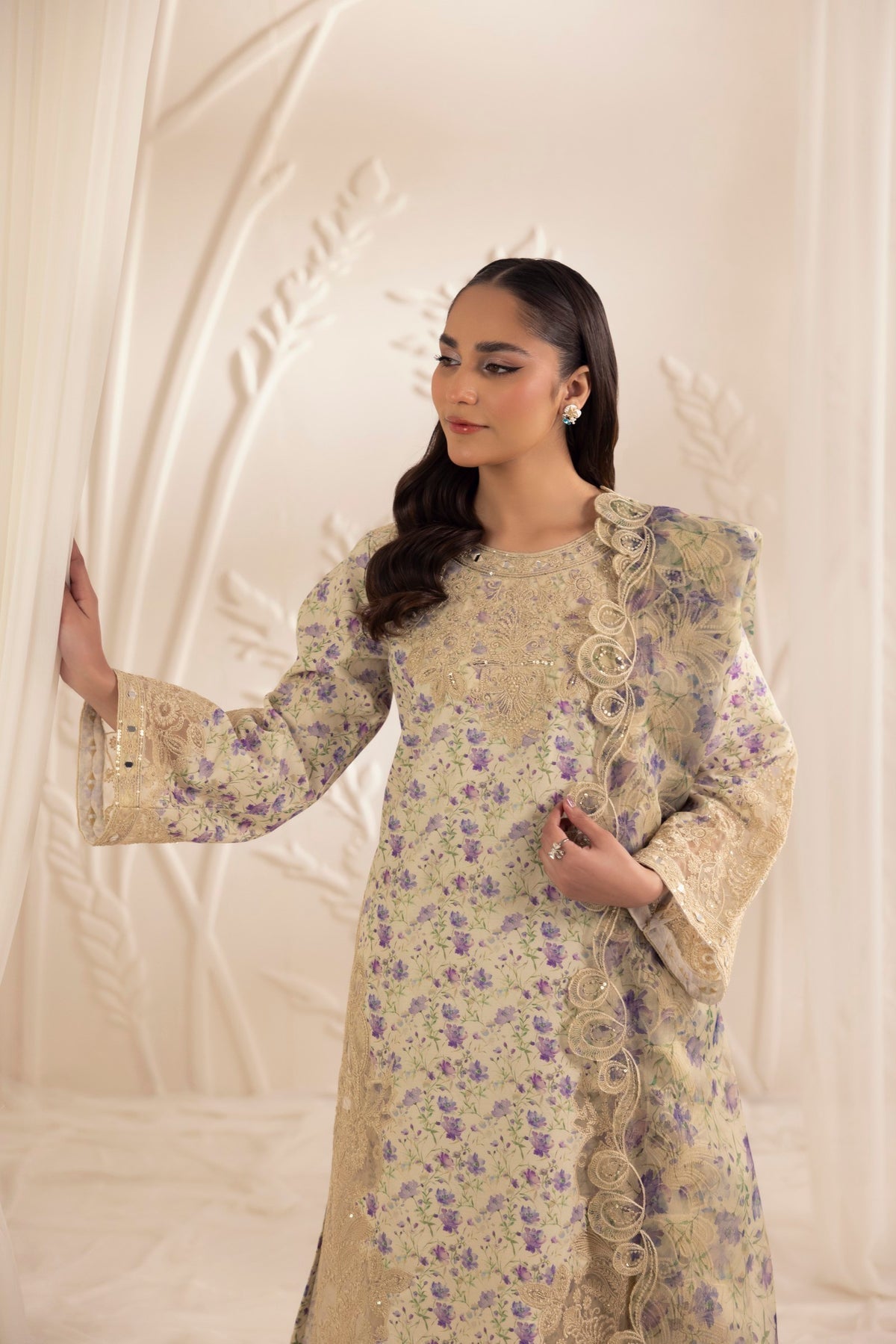 Mohagni | Tulip 25 | SPL-06 L Multi Silk lawn