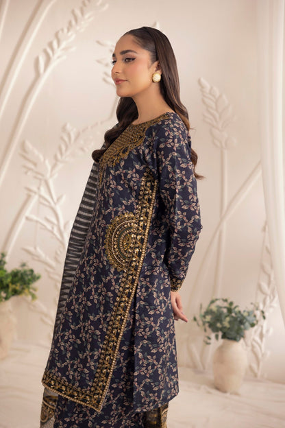Mohagni | Tulip 25 | SPL-11 L Black Silk lawn