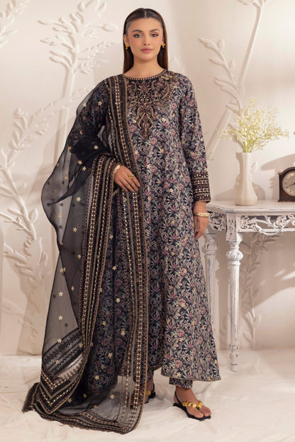 Mohagni | Tulip 25 | SPL-14 Custom Size Black Lava Silk