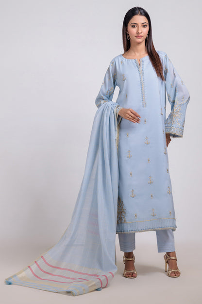 Bonanza Satrangi | P Blue Fancy 3 Piece (SS5243P50) 8 Blue