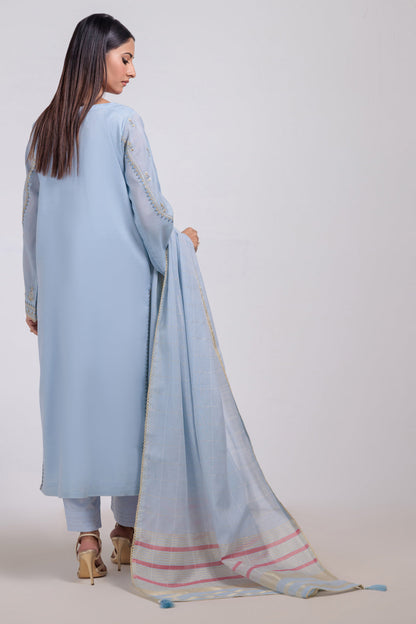 Bonanza Satrangi | P Blue Fancy 3 Piece (SS5243P50) 16 Blue