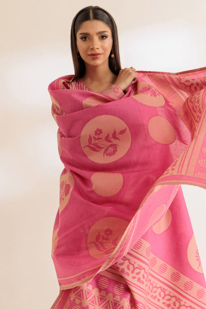 Bonanza Satrangi | Pink Jacquard 2 Piece (SS6242P35) 12 Pink