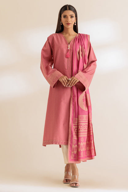 Bonanza Satrangi | Pink Jacquard 2 Piece (SS6242P35) 14 Pink