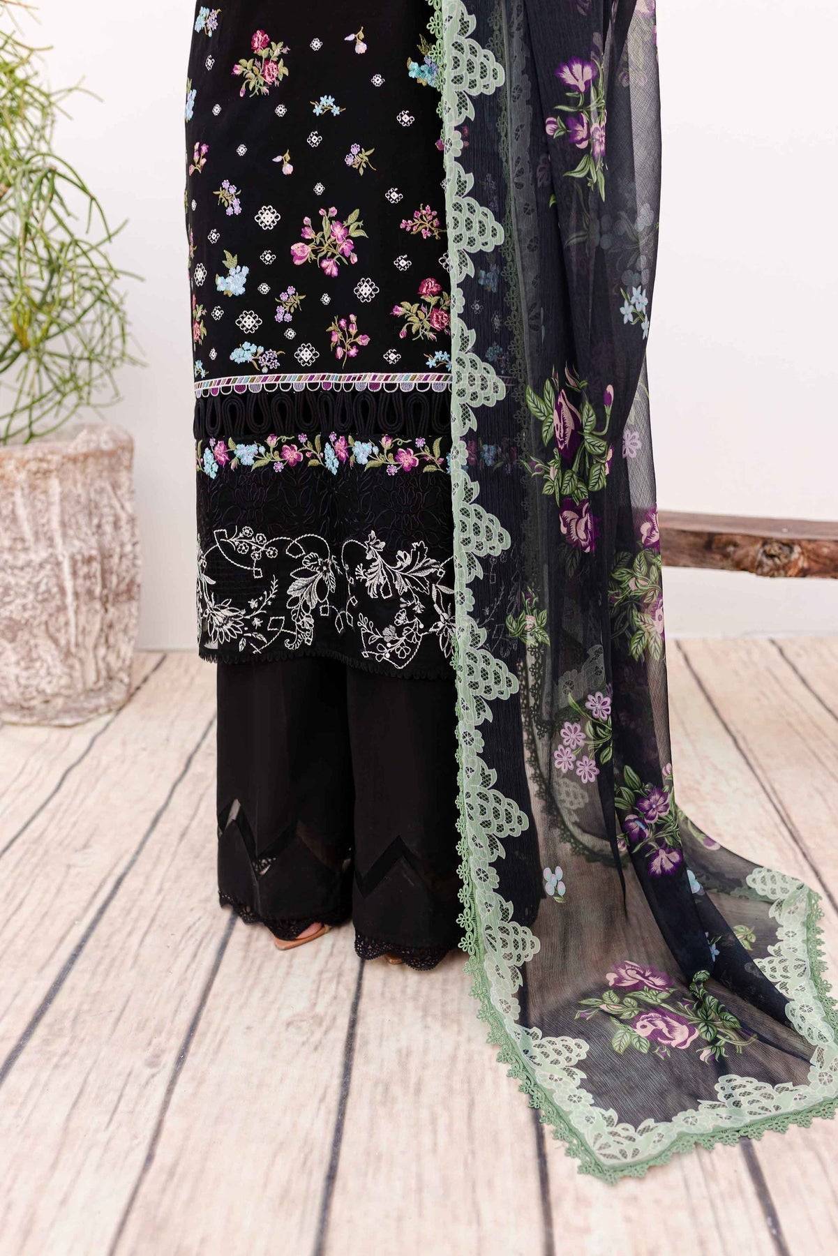 Sable Vogue | Shiree Lawn 24 | Aster - Pakistani Designer Dress - by Sable Vogue | Type: Luxury - 100% Original at Saira Sultan