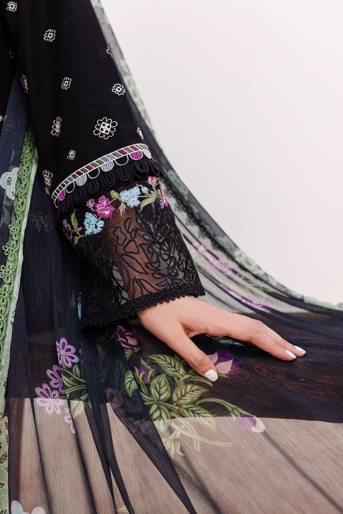 Sable Vogue | Shiree Lawn 24 | Aster - Pakistani Designer Dress - by Sable Vogue | Type: Luxury - 100% Original at Saira Sultan