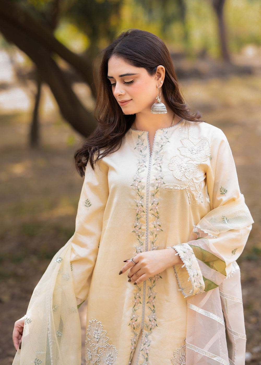 Fozia Khalid I Dilkash Festive Wear 25 |ruhab - Pakistani Designer Dress - by Fozia Khalid - Type : Ladies Clothes - 100% Original at Saira Sultan