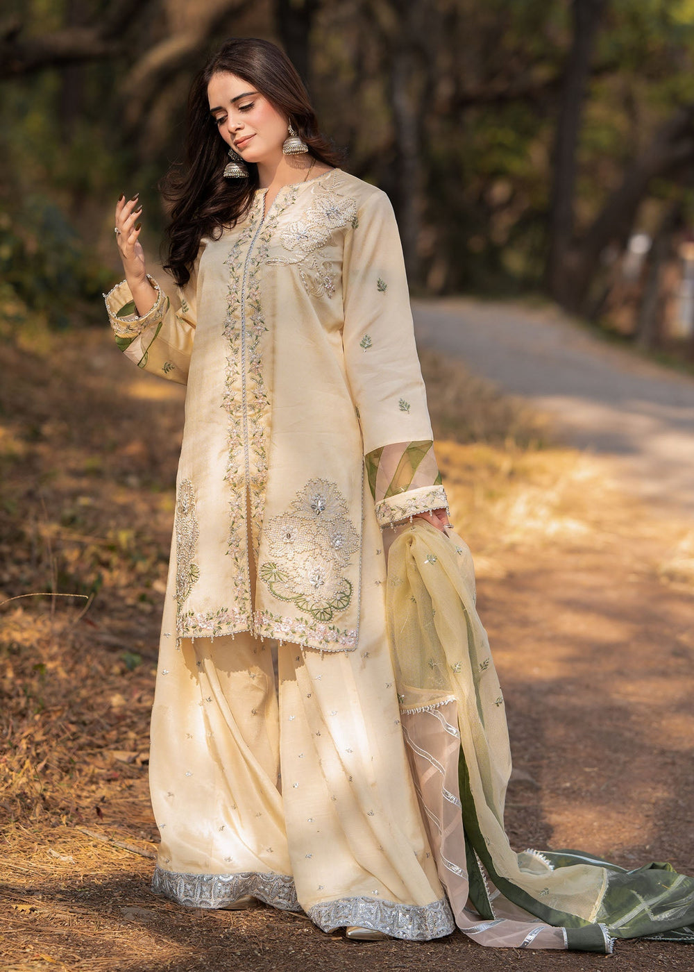 Fozia Khalid I Dilkash Festive Wear 25 |ruhab - Pakistani Designer Dress - by Fozia Khalid - Type : Ladies Clothes - 100% Original at Saira Sultan
