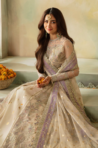 Saad Shaikh | Elana Wedding Formals | Parisa Custom Size Ivory Net