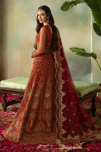Saad Shaikh | Elana Wedding Formals |Raniya S Rust Net