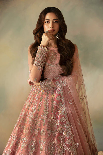Saad Shaikh | Elana Wedding Formals | Aurelia L Pink Net