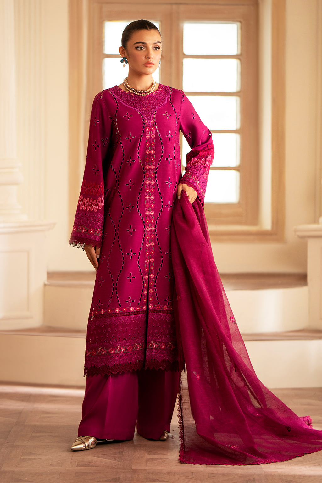 Saad Shaikh | Lumiere Winter |  D-04 Arcilla - Pakistani Designer Dress - by Saad Shaikh | Type: Ladies Clothes - 100% Original at Saira Sultan
