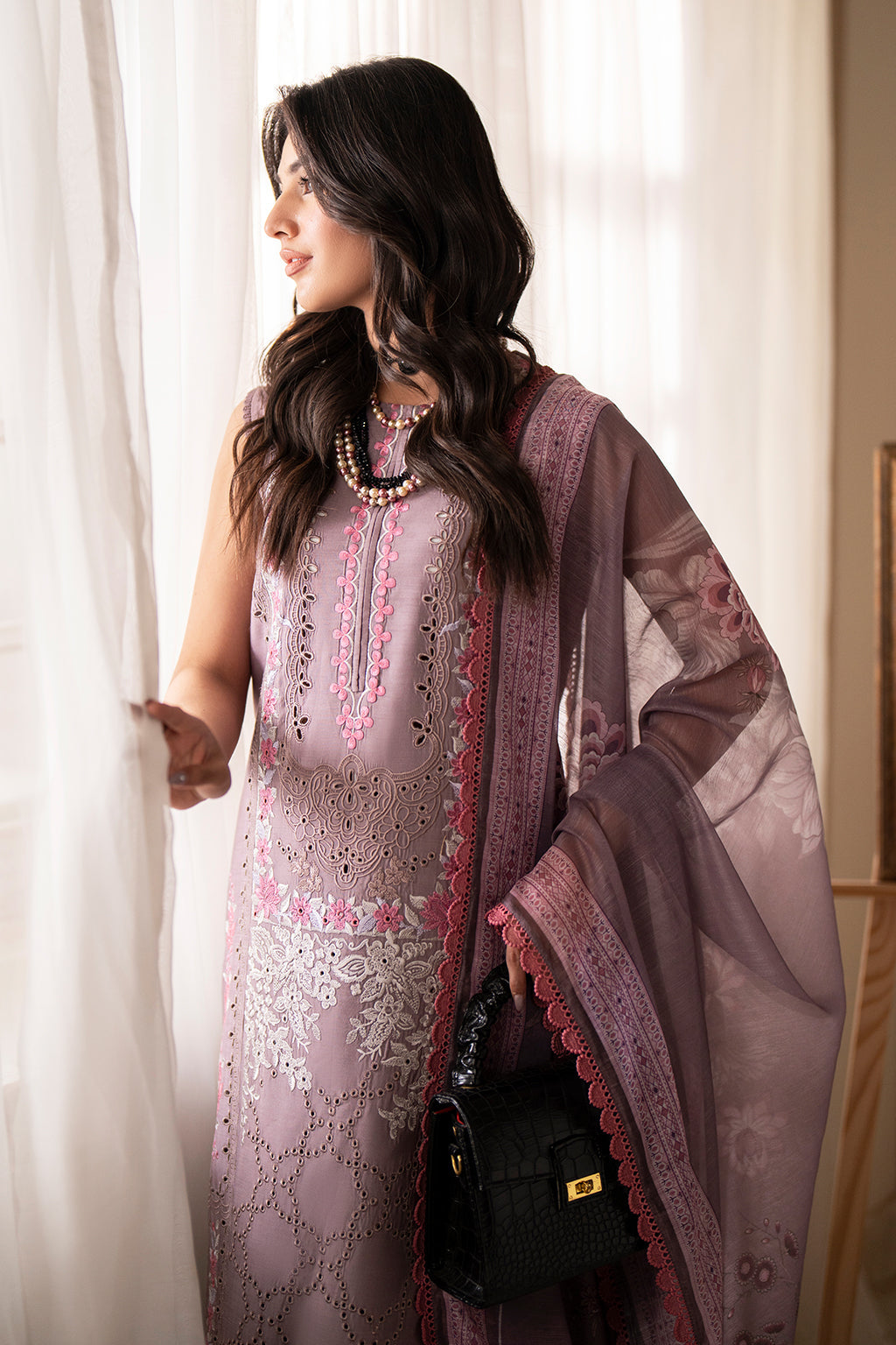 Saad Shaikh | Lumiere Winter |  D-01 Celestial - Pakistani Designer Dress - by Saad Shaikh | Type: Ladies Clothes - 100% Original at Saira Sultan