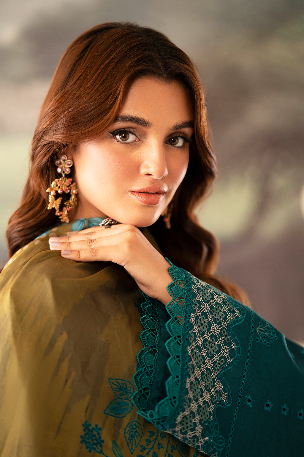 Saad Shaikh | Lumiere Winter |  D-03 Foret - Pakistani Designer Dress - by Saad Shaikh | Type: Ladies Clothes - 100% Original at Saira Sultan
