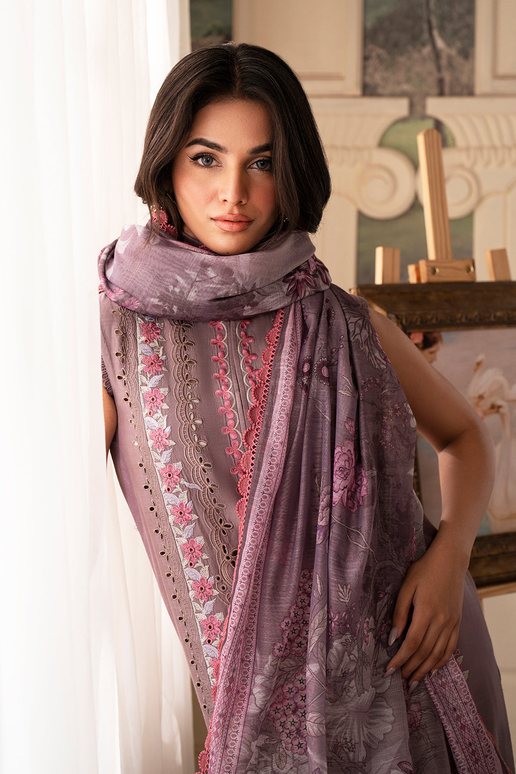 Saad Shaikh | Lumiere Winter |  D-01 Celestial - Pakistani Designer Dress - by Saad Shaikh | Type: Ladies Clothes - 100% Original at Saira Sultan